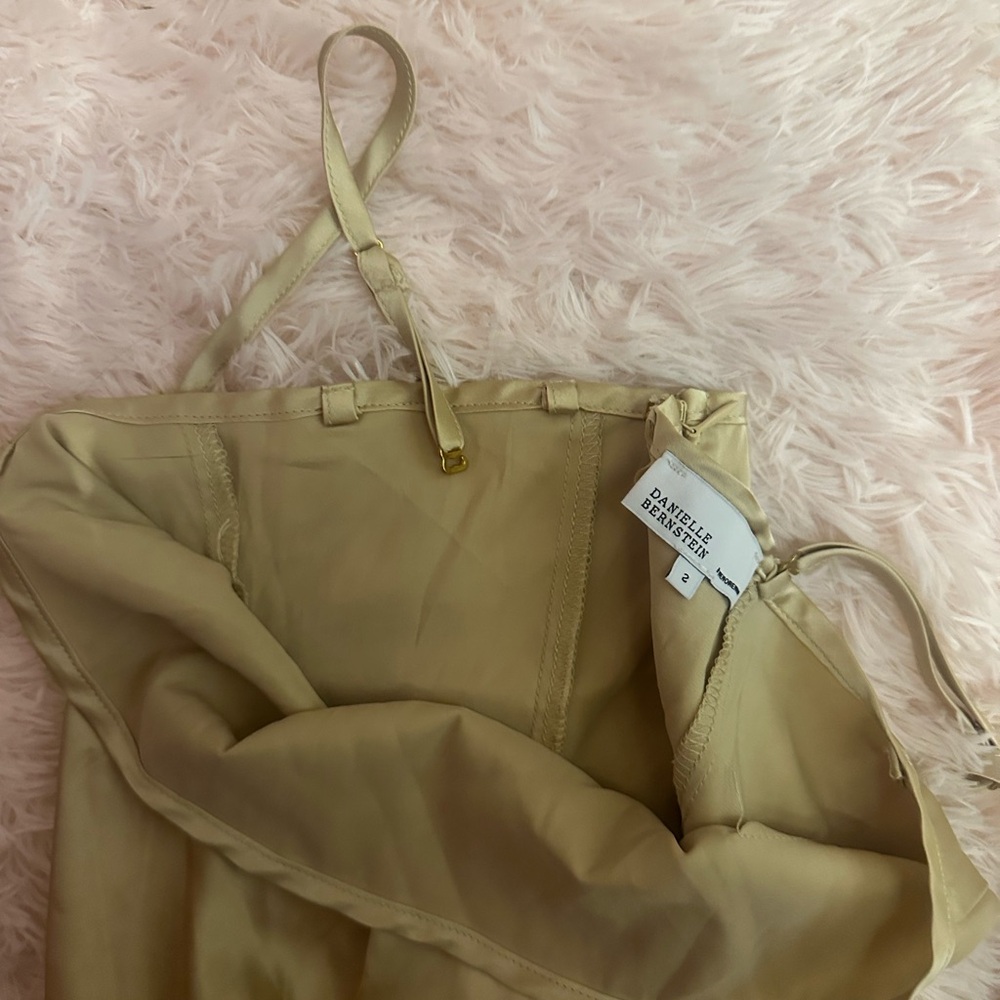 WeWoreWhat gold camisole bodysuit - Picture 7 of 7
